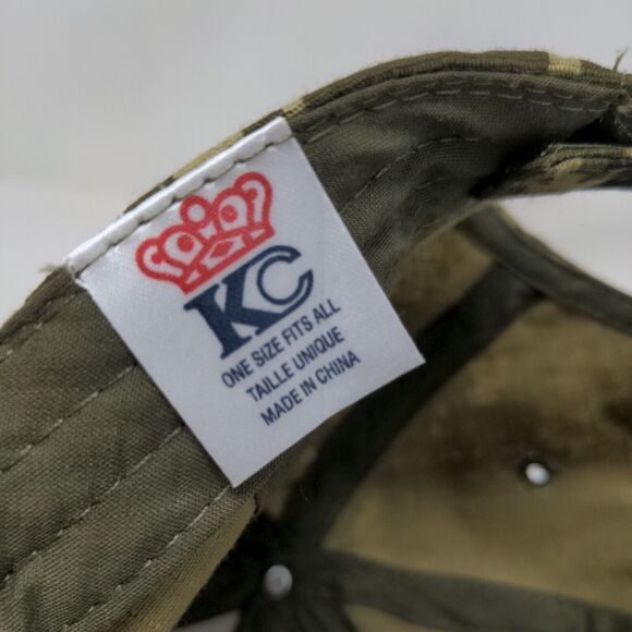KC Men's American Sniper Camo Hat Green OSFA Embroidered Logo - Picture 10 of 11